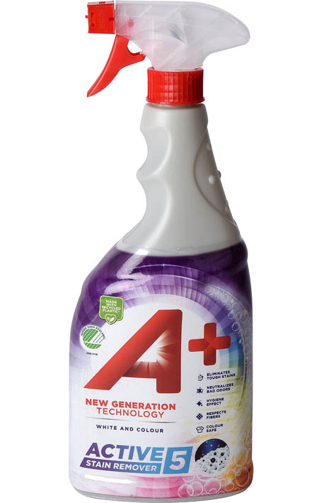 A + Active 5 Tahranpoistosuihke Spray